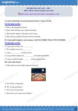Đề thi giữa kì 2 Tiếng Anh 5 Global Success - Đề số 2
